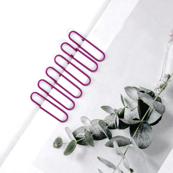 Donut Colored Metal Paper Clips