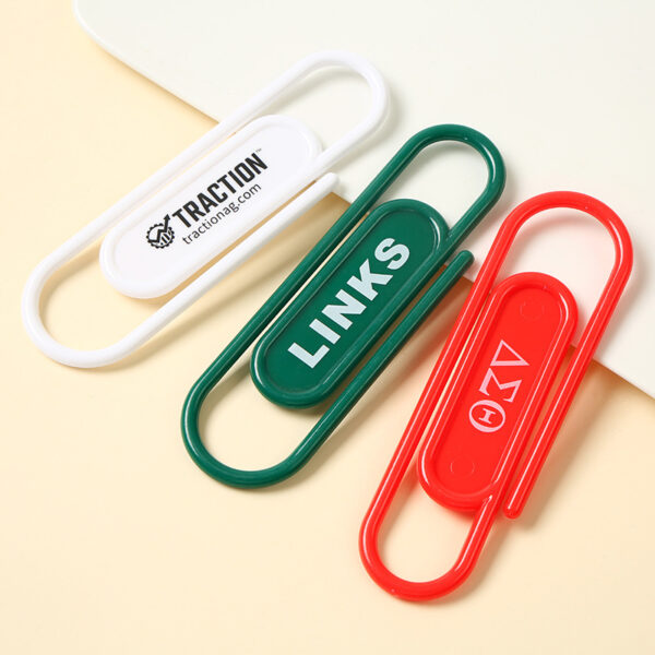 Colorful ABS Paperclip with Logo