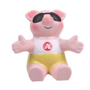 Foam High-Rebound Little Pig Phone Stand Stress Ball