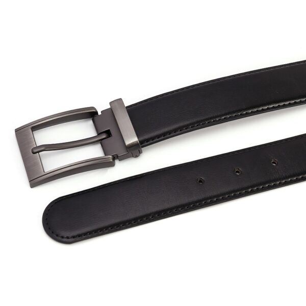 Men's Leather Simple Belt - Image 3