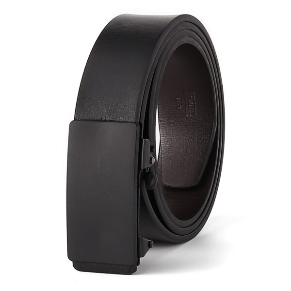 Men's Business Belt with Automatic Buckle