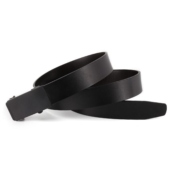 Men's Business Belt with Automatic Buckle - Image 3