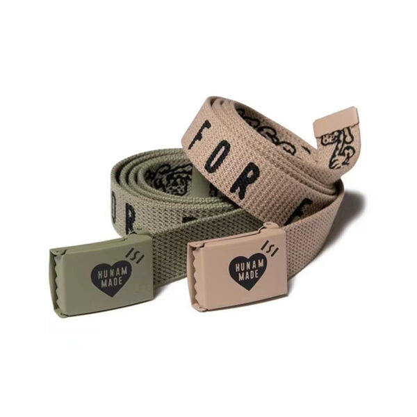 Canvas Metal Buckle Unisex Belt