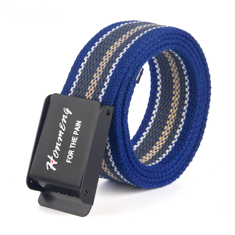 Unisex Belt Smooth Buckle Belt