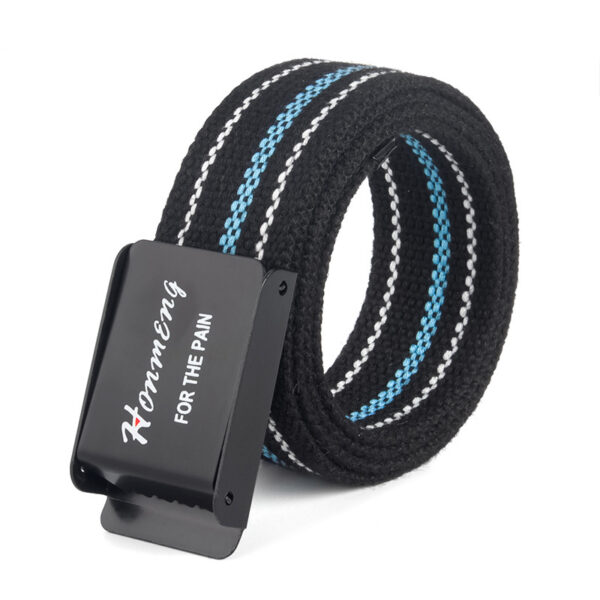 Unisex Belt Smooth Buckle Belt