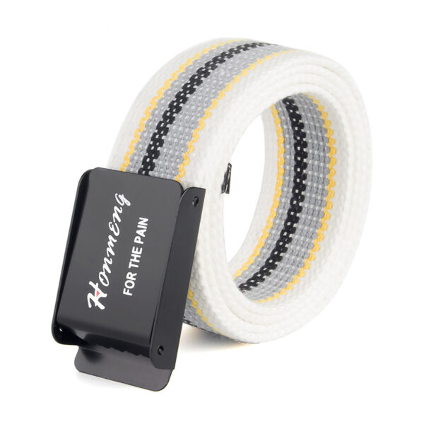 Unisex Belt Smooth Buckle Belt