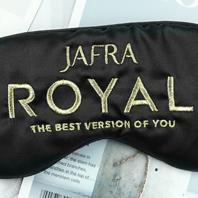 Embroidered Eye Mask