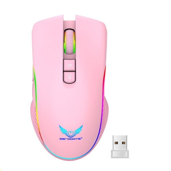 Customized Wireless Gaming Mouse - TYPE C Charging Port - Image 2