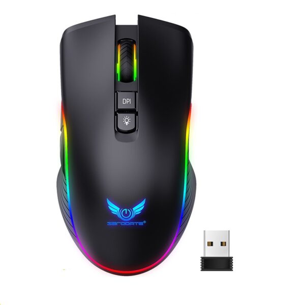 Customized Wireless Gaming Mouse - TYPE C Charging Port - Image 4