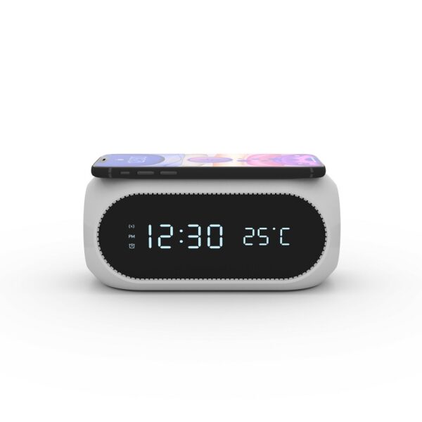 Alarm Clock with Wireless Charger