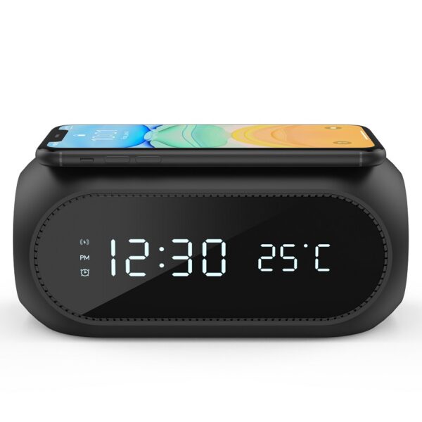 Alarm Clock with Wireless Charger - Image 2