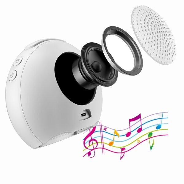 Bluetooth Color Changing Alarm Clock with Bluetooth Speaker - Image 2