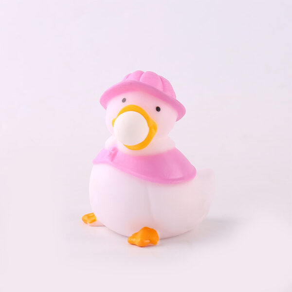 Cute Duck Blow Bubble Stress Ball
