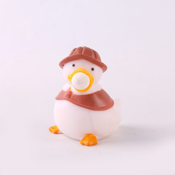 Cute Duck Blow Bubble Stress Ball