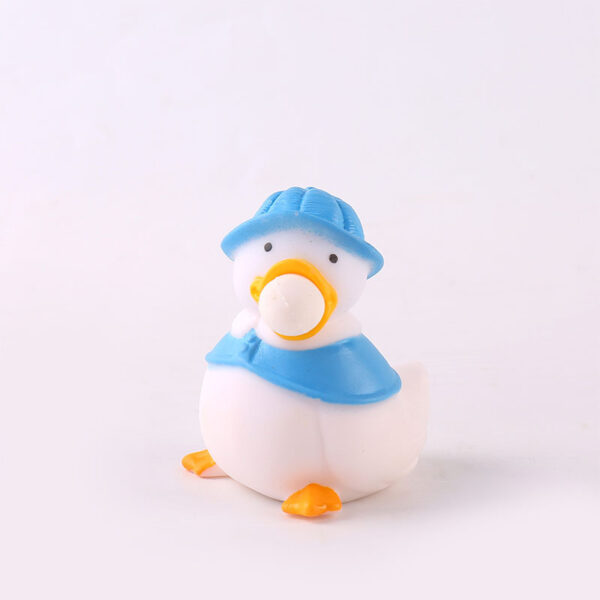 Cute Duck Blow Bubble Stress Ball