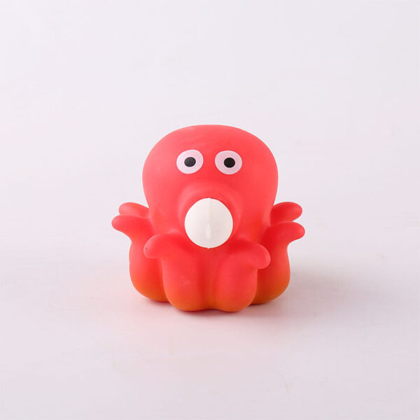 Cute Octopus Blow Bubble Stress Ball