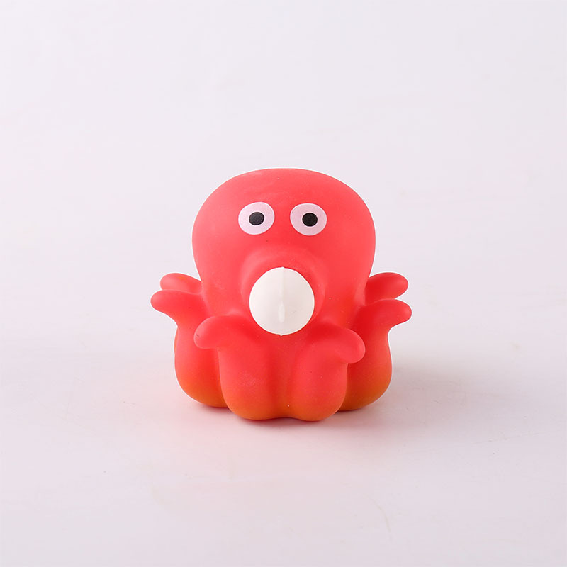 Cute Octopus Blow Bubble Stress Ball
