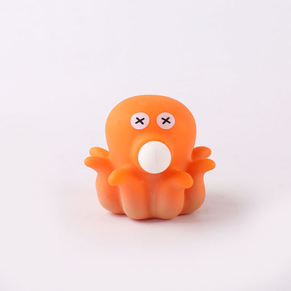 Cute Octopus Blow Bubble Stress Ball