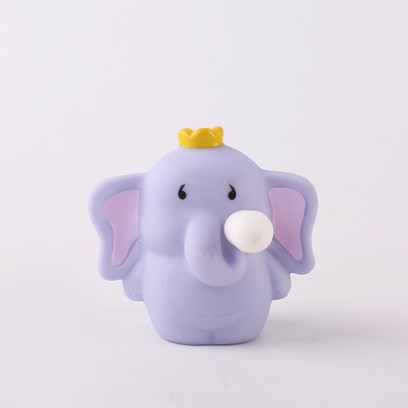 novo12197m Baby Elephant Shaped Blow Bubble Stress Reliever Baby Elephant Stress Ball