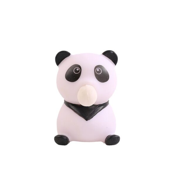 Cute Panda Blow Bubble Stress Ball
