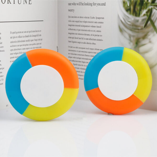 Tri-color Disc Highlighter