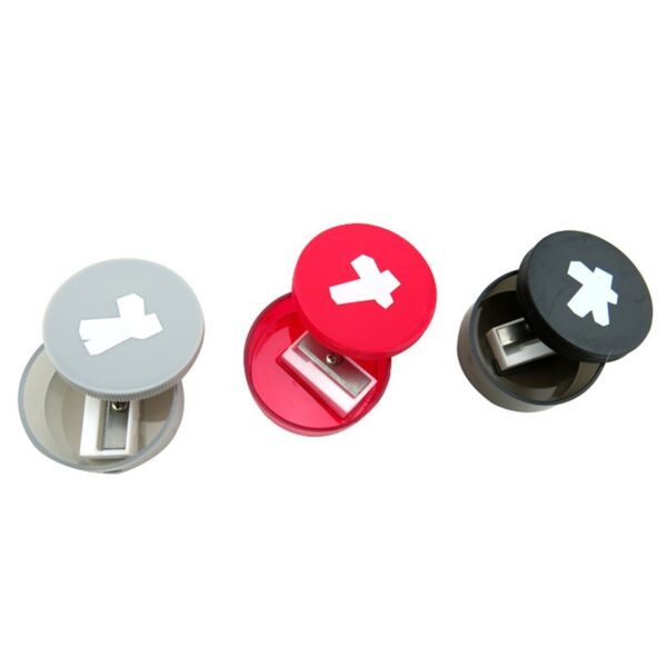 Round Plastic Pencil Roller with Lid