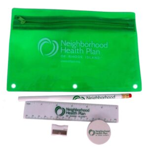 PVC Pen Pouch Stationery Set