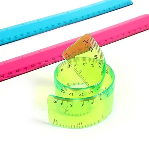 Bendable PVC Flexible Ruler 12 in.