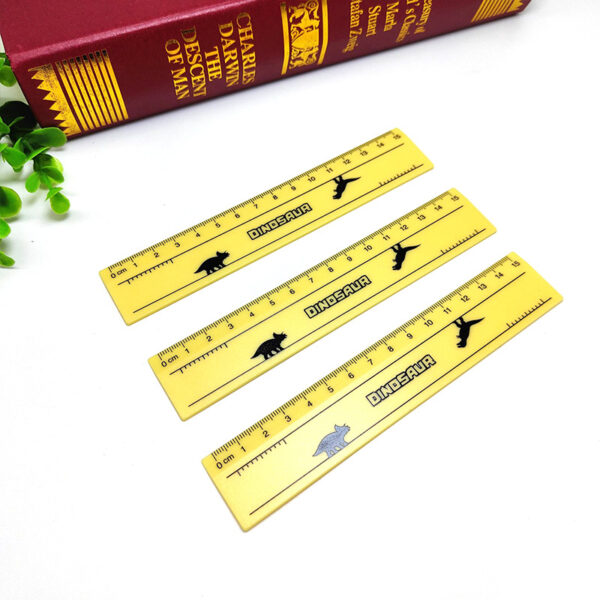 Office & Learning Plastic Solid Color Ruler 6 inches - Image 2