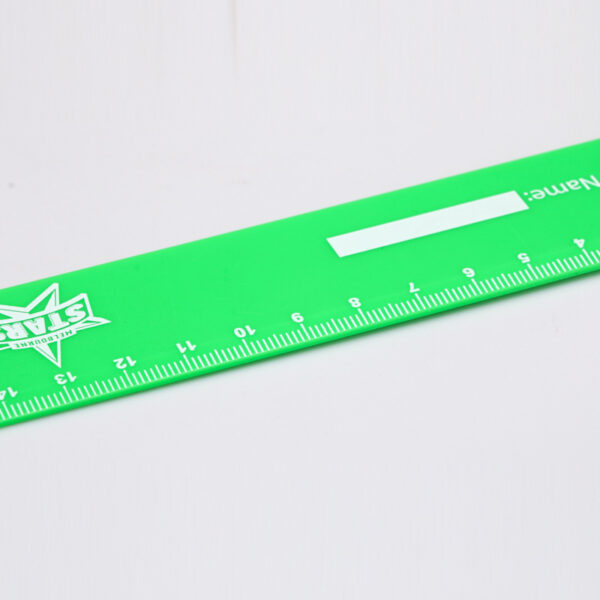 Eco-friendly AS Solid Color Rigid Ruler - Image 2
