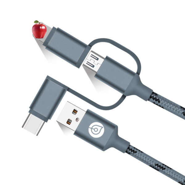 3-in-1 Gift Short Charging Cable - Image 3