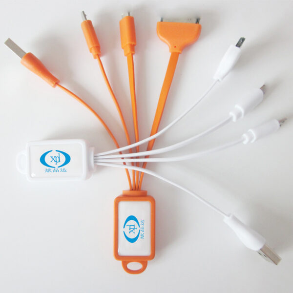 3-in-1 Multi Charging Cable with Drip Logo