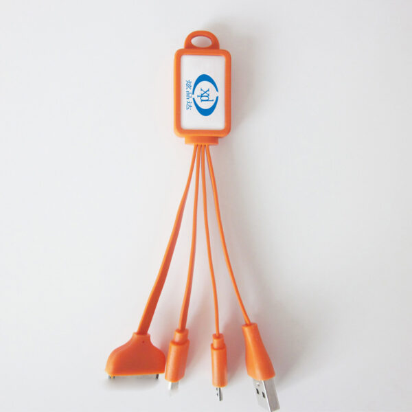 3-in-1 Multi Charging Cable with Drip Logo - Image 4