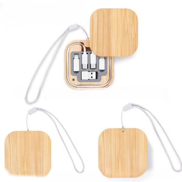 Bamboo Fast Charging Cable Set - Image 3