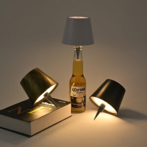 Custom Wireless Wine Bottle Lamp