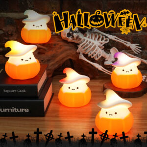 Spooky Pumpkin Night Light Silicone Pat Lamp
