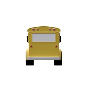 Foam Customized School Bus Stress Ball