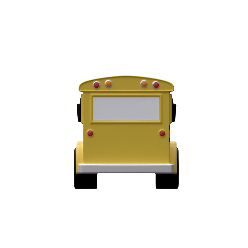 Foam Customized School Bus Stress Ball