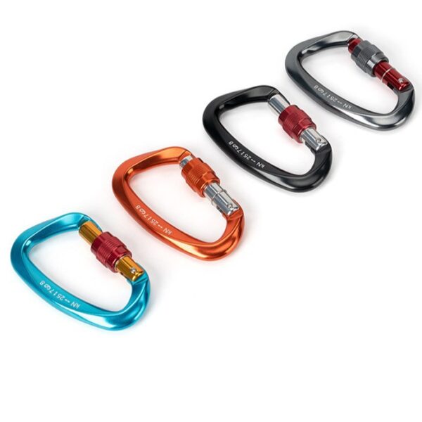 Multi-functional Aluminum Alloy Flat Climbing Buckle