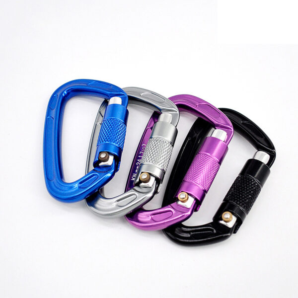 Multi-functional Aluminum Alloy Climbing Buckle - Image 2