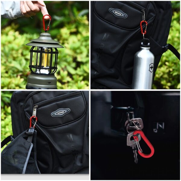 Aluminum Alloy Locking Carabiner - Image 2