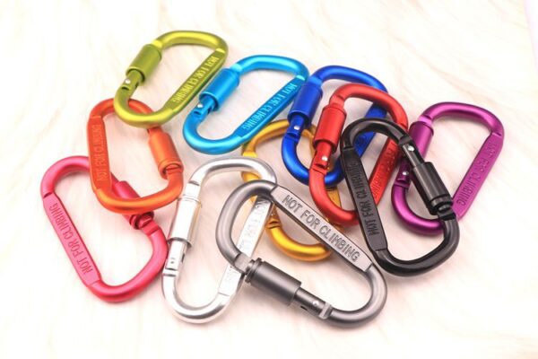 Custom Thicken Aluminum Alloy Locking Carabiner