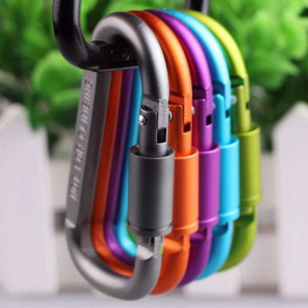 Custom Thicken Aluminum Alloy Locking Carabiner - Image 4