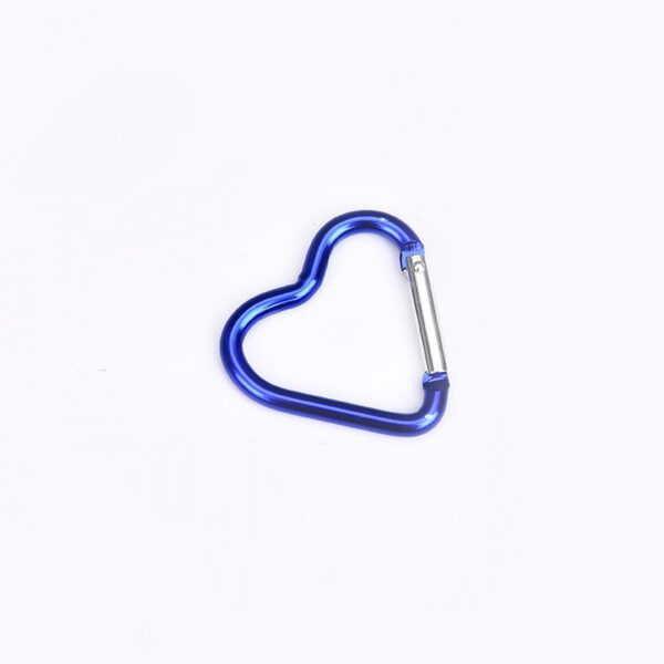 Heart-shaped Aluminum Alloy Carabiner - Image 2