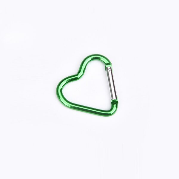 Heart-shaped Aluminum Alloy Carabiner - Image 3
