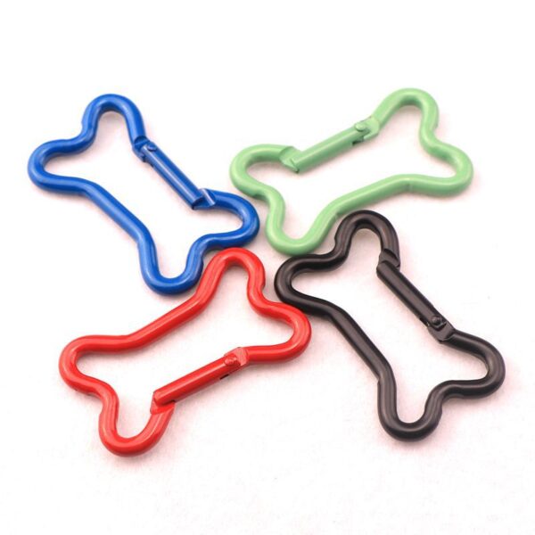 Bony-shaped Aluminum Alloy Carabiner - Image 2