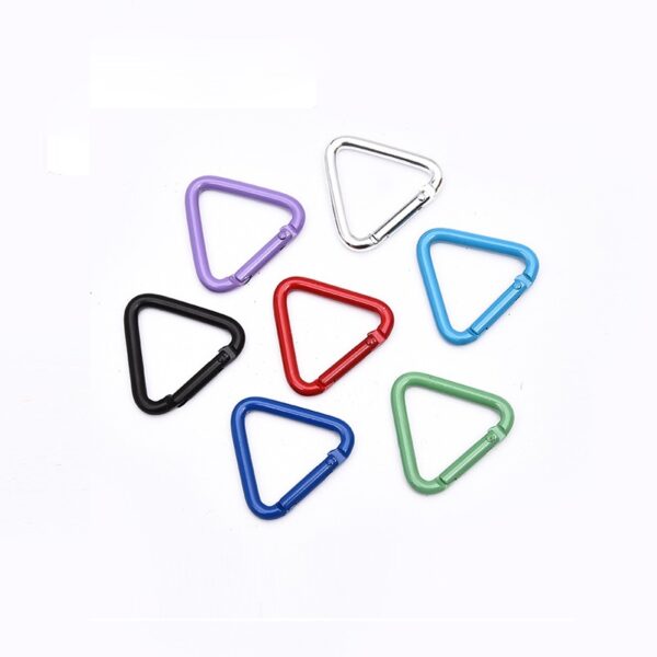 Triangle-shaped Aluminum Alloy Carabiner