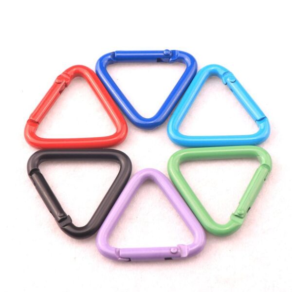 Triangle-shaped Aluminum Alloy Carabiner - Image 2