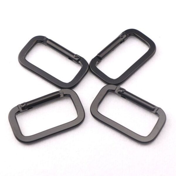 Square-shaped Aluminum Alloy Carabiner