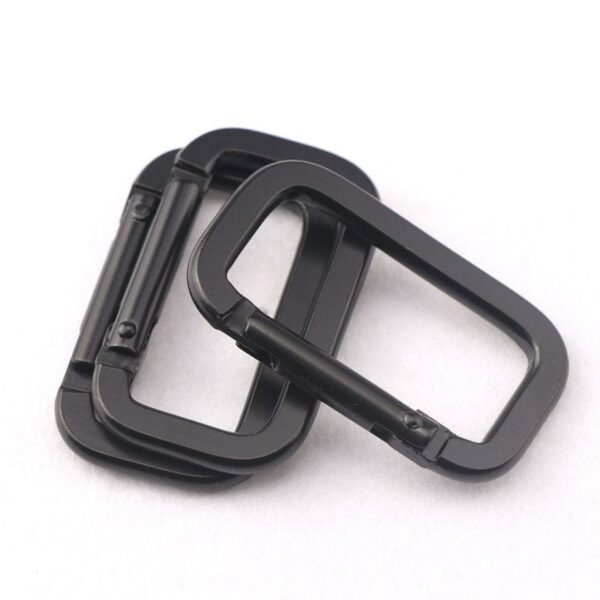 Square-shaped Aluminum Alloy Carabiner - Image 2